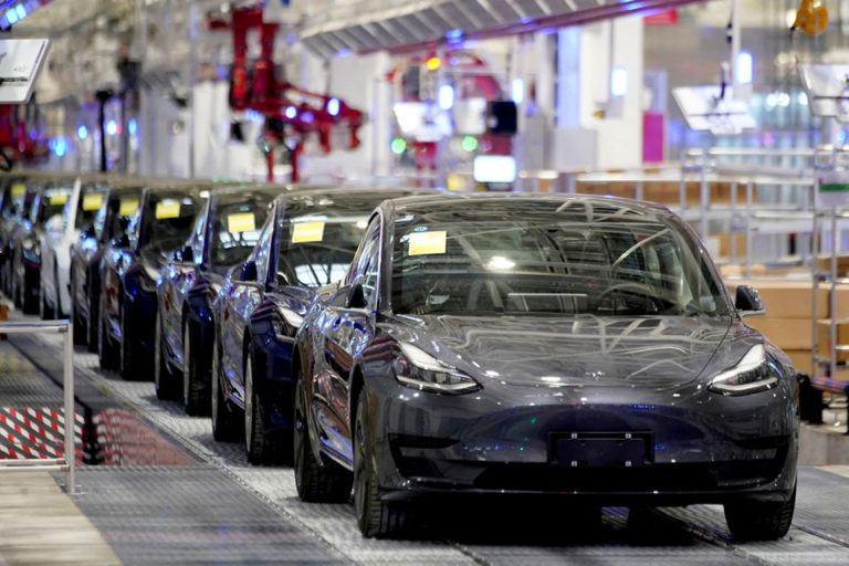 Tesla Shanghai Sales